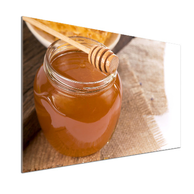 Platte für Küchenrückwand Honig