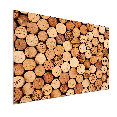 Platte für Küchenrückwand Weinkorken