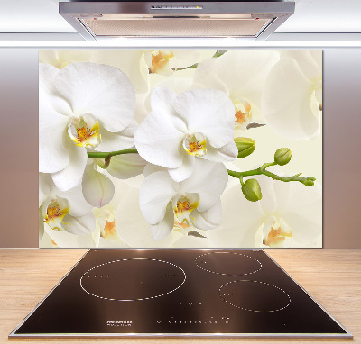 Platte für Küchenrückwand Orchidee