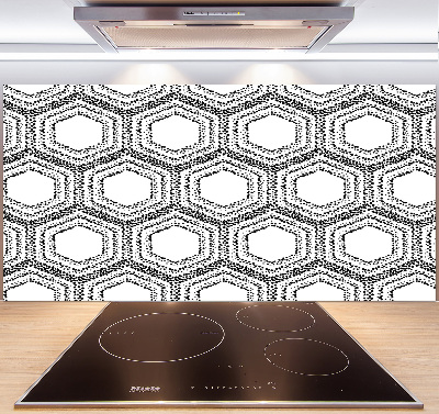 Platte für Küchenrückwand Geometrischer Hintergrund