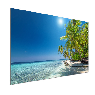 Platte für Küchenrückwand Maledivenstrand