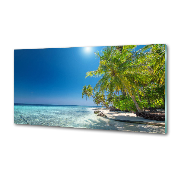 Platte für Küchenrückwand Maledivenstrand