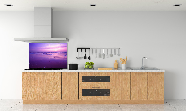 Glasrückwand für die küche Sonnenuntergang, Sonne, Meer