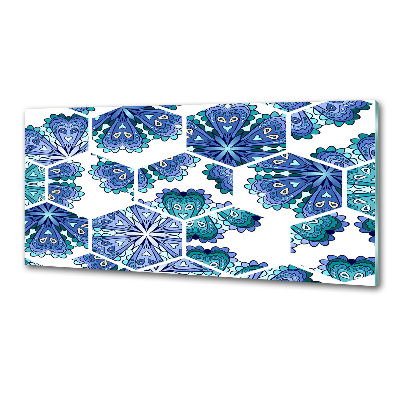 Platte für Küchenrückwand Mandala-Elemente