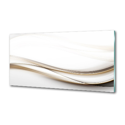 Platte für Küchenrückwand Abstrakte Wellen