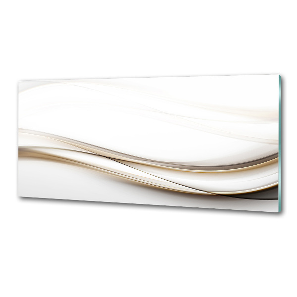 Platte für Küchenrückwand Abstrakte Wellen