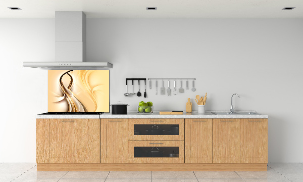 Küchen wandpaneel Abstrakte Wellen