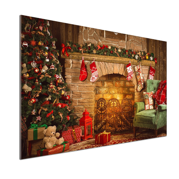 Glasrückwand für die küche Weihnachtsdekorationen