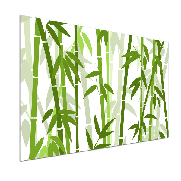 Platte für Küchenrückwand Bambus