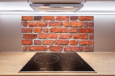 Küchen wandpaneel Ziegelmauer