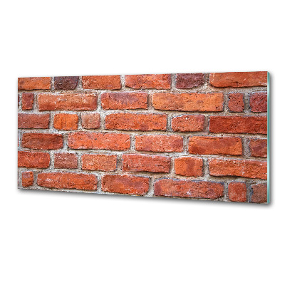 Küchen wandpaneel Ziegelmauer