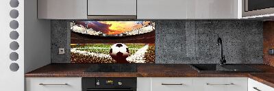 Küchen wandpaneel Ball im Stadion