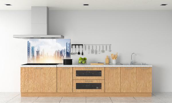 Platte für Küchenrückwand Wolkenkratzer