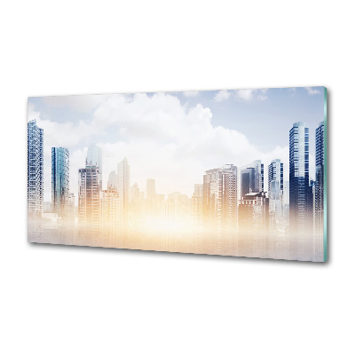 Platte für Küchenrückwand Wolkenkratzer