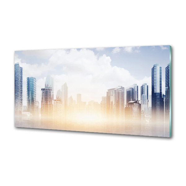 Platte für Küchenrückwand Wolkenkratzer