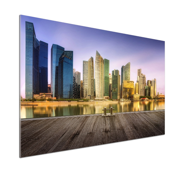 Glasrückwand für die küche Singapur