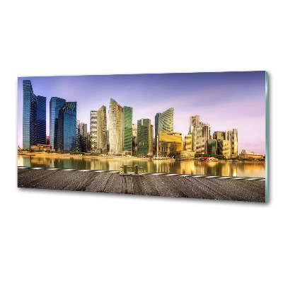 Glasrückwand für die küche Singapur