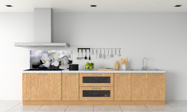 Platte für Küchenrückwand Orchidee