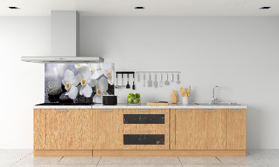 Platte für Küchenrückwand Orchidee