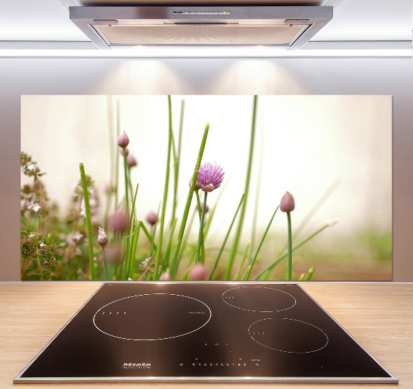 Küchen wandpaneel Schnittlauch