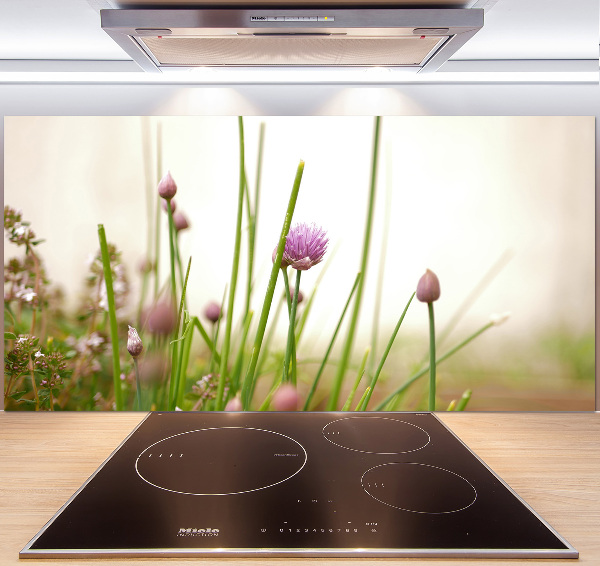 Küchen wandpaneel Schnittlauch