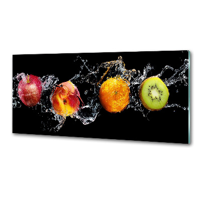 Küchen wandpaneel Obst und Wasser