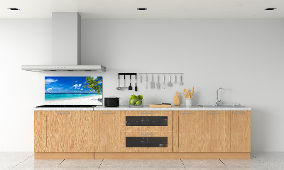 Platte für Küchenrückwand Tropischer Strand