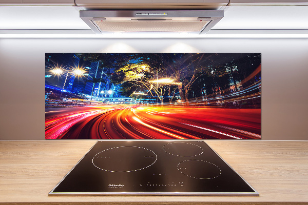 Platte für Küchenrückwand Geschwindigkeit in der Stadt