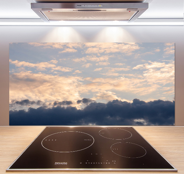 Platte für Küchenrückwand Wolken am Himmel