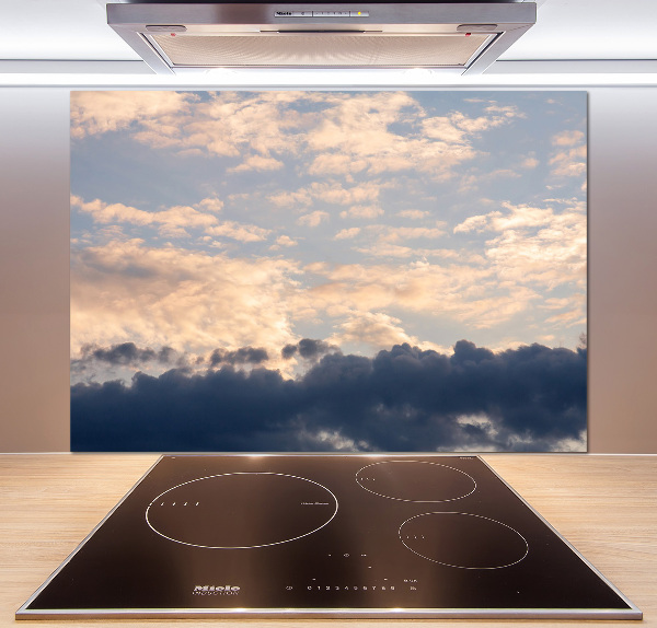 Platte für Küchenrückwand Wolken am Himmel