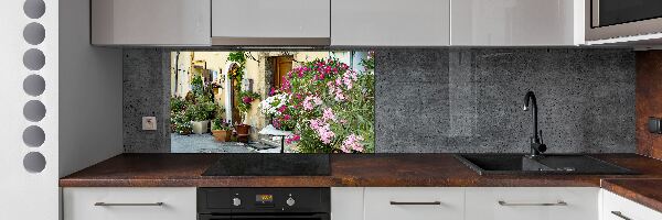 Glasrückwand für die küche Straßen Frankreichs