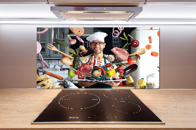 Glasrückwand für die küche Chef-Rezepte