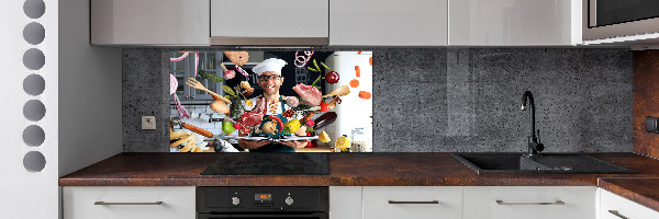 Glasrückwand für die küche Chef-Rezepte