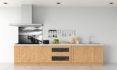 Platte für Küchenrückwand Pier am See