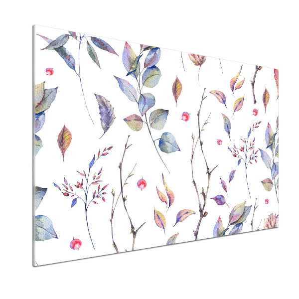 Küchen wandpaneel Blätter