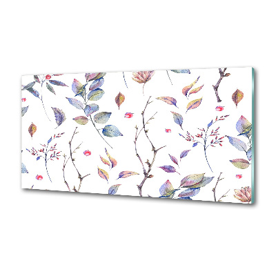 Küchen wandpaneel Blätter