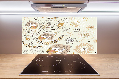 Platte für Küchenrückwand Ornamente