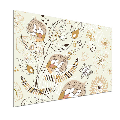 Platte für Küchenrückwand Ornamente