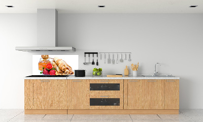 Küchen wandpaneel Leckere Pfannkuchen