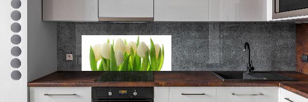 Platte für Küchenrückwand Tulpen