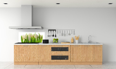 Platte für Küchenrückwand Tulpen