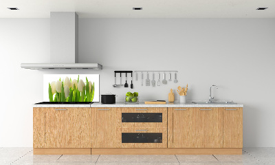 Platte für Küchenrückwand Tulpen