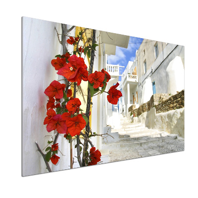 Küchen wandpaneel Mykonos, Griechenland