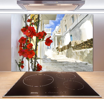 Küchen wandpaneel Mykonos, Griechenland