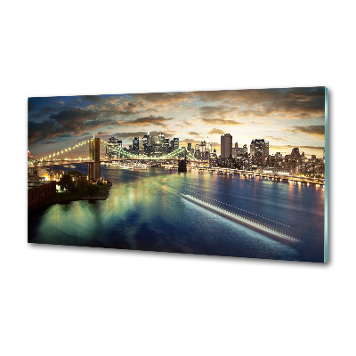 Glasrückwand für die küche Manhattan, New York