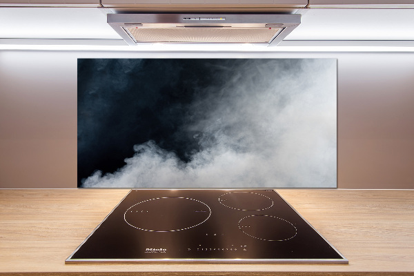 Küchen wandpaneel Weißer Rauch