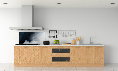 Küchen wandpaneel Weißer Rauch
