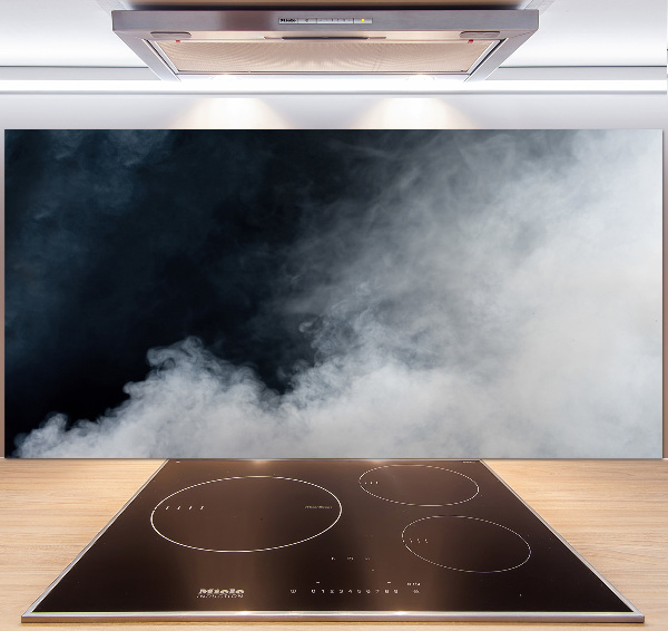 Küchen wandpaneel Weißer Rauch