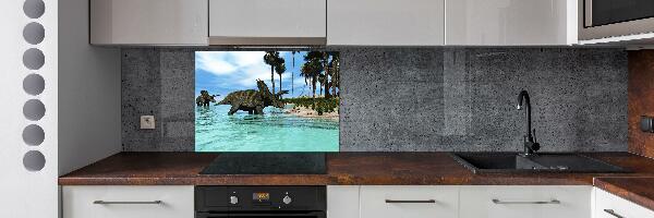 Küchen wandpaneel Dinosaurier