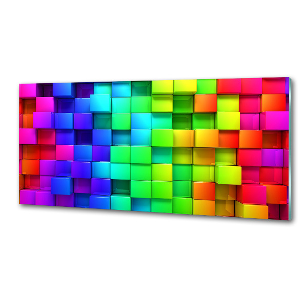 Platte für Küchenrückwand Bunte Schachteln